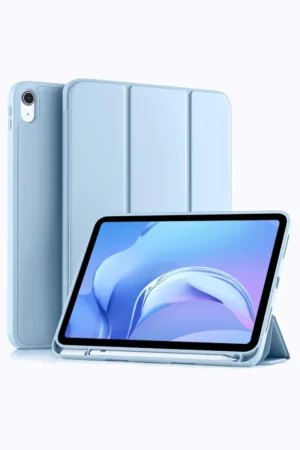 Ipad Case with Pencil Holder, Ultra Slim Kickstand Protective Cover