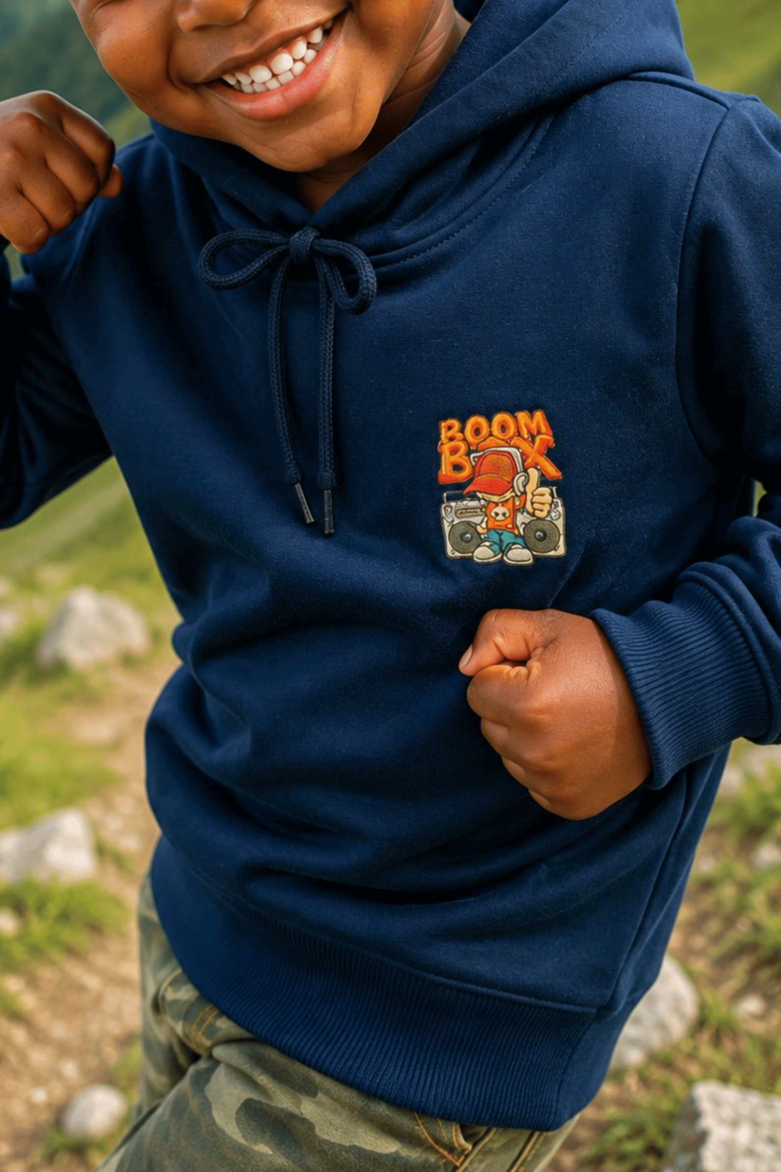 Blue Kids Hoodie
